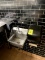 HAND SINK W/ PAPER TOWEL AND SOAP DISPENSER