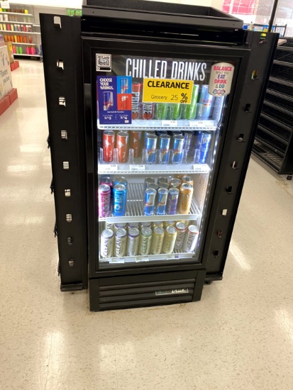 TRUE GLASS DOOR COOLER