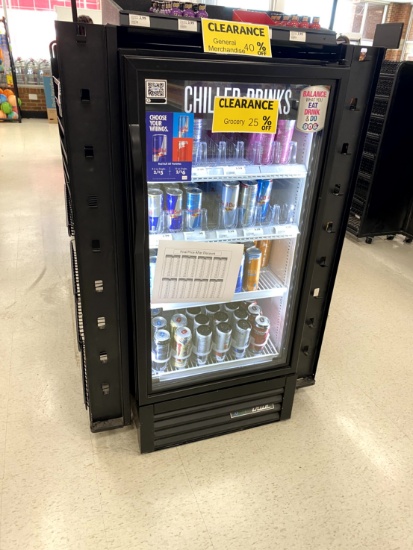 TRUE GLASS DOOR COOLER