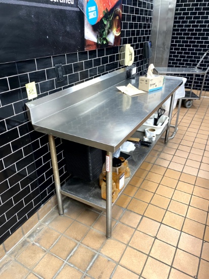 STAINLESS STEEL TABLE