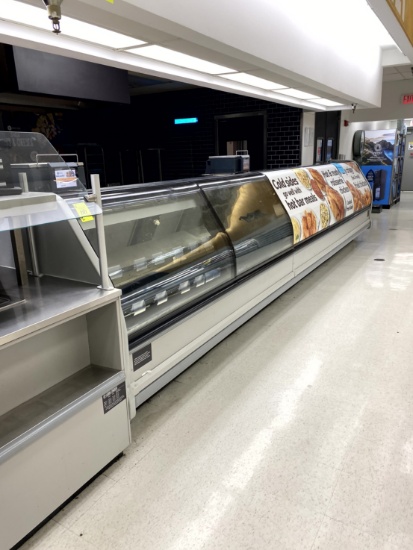 20FT RUN OF KYSOR WARREN DELI SERVICE CASES