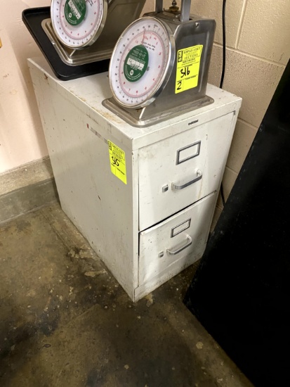 TWO DRAWER FILE CABINET