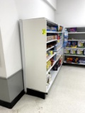 48FT RUN OF MADIX WALL SHELVING