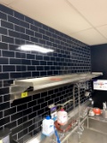 WALL MOUNT STAINLESS SHELF