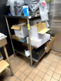 3 TIER STAINLESS RACK