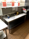 STAINLESS STEEL TABLE