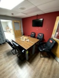 TABLES AND CHAIRS IN BREAK ROOM