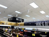 ALL TRACK LIGHT IN WINE AND PRODUCE AREA