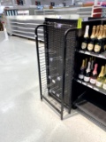 WIRE MERCHANDISER WITH PEG BACKBOARD