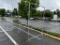 DOUBLE WIDE CART CORRALS W/ SHARED MIDDLE RAIL