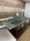STAINLESS STEEL 3 COMPARTMENT SINK W/ SPRAYER