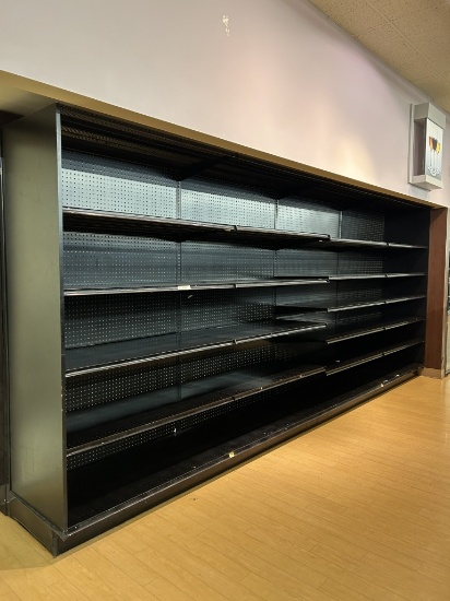 16FT OF LOZIER WALL SHELVING