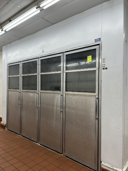 ROLL-IN/WALK-IN COOLER BOX W/ 4 DOORS