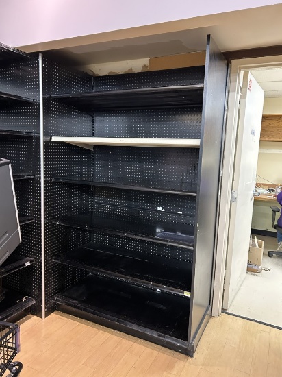 4FT OF LOZIER WALL SHELVING