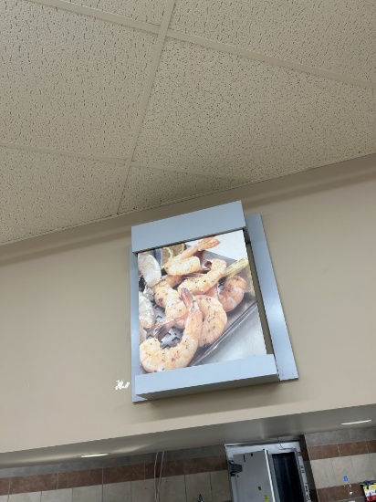 SHRIMP IMAGE W/ FRAME