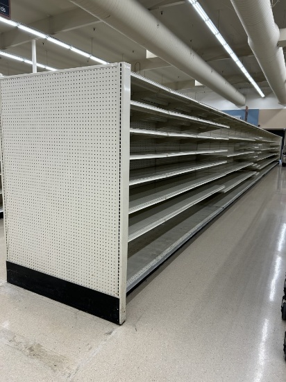 66FT OF LOZIER GONDOLA SHELVING