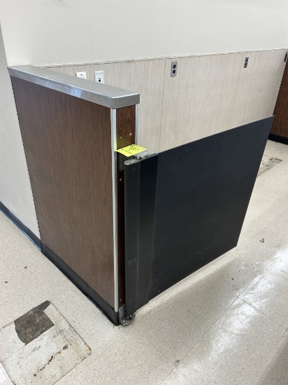 SWINGING EMPLOYEE DOORS W/ MOUNTING HARDWARE