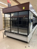 2015 HUSSMANN 6FT MULTIDECK CASE W/ MED TEMP DOORS