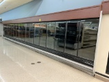 36FT RUN OF 2000 HUSSMANN MULTIDECK CASES W/ MED TEMP DOORS