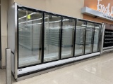 6 DOOR RUN OF 2000 HUSSMANN LOW TEMP REACH-IN CASES