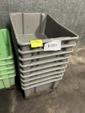 PLASTIC TUBS W/ DOLLEY