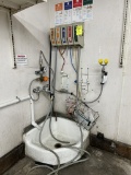 SANITIZER DISPENSERS W/ MOP BASIN