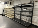 20FT OF LOZIER WALL SHELVING