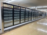 20 DOOR RUN OF 2000 HUSSMANN LOW TEMP REACH-IN CASES