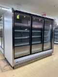 2000 HUSSMANN 3 DOOR LOW TEMP REACH-IN CASE