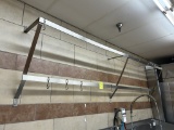 10FT STAINLESS STEEL UTENSIL RACK