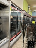 2000 HUSSMANN 2 DOOR LOW TEMP REACH-IN CASE
