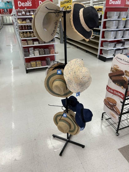 METAL HAT DISPLAY STANDS