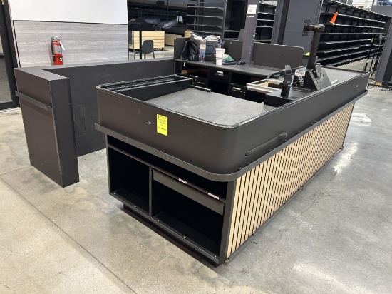 2020 KILLION SINGLE BELT CHECKSTAND W/ MILLWORK STATION