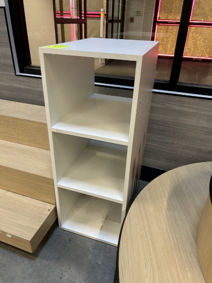 WOODEN SHELVING UNITS