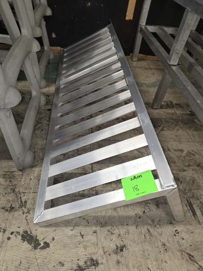 NEW AGE INDUSTRIAL ALUMINUM WALL MOUNT SHELF