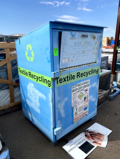 CLOTHING DONATION BIN