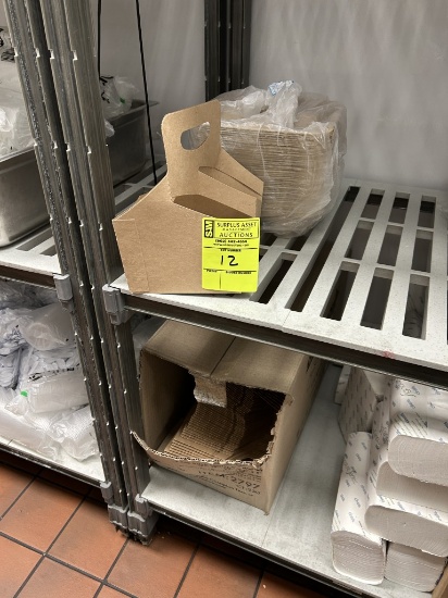 GROUP OF ASSORTED BEVERAGE CARRIERS