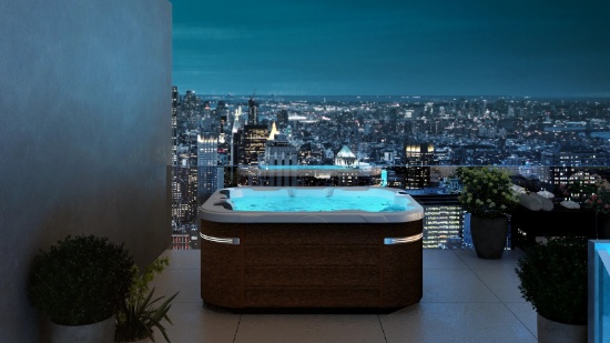 Dimension One Triad Hot Tub