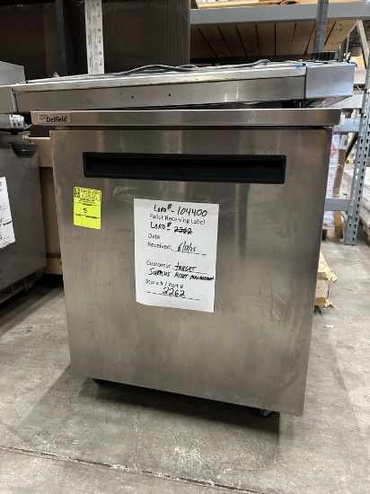 DELFIELD UNDERCOUNTER REFRIGERATOR