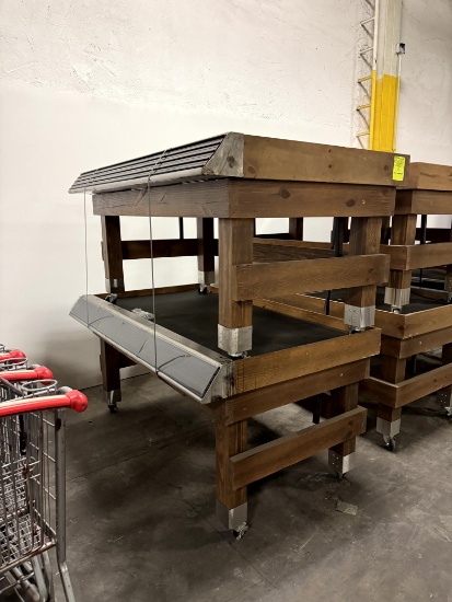 Dry Produce merchandiser table