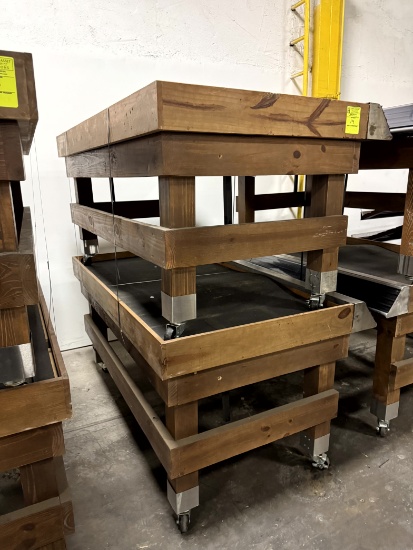 Dry Produce merchandiser table