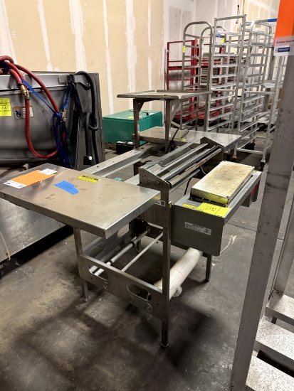 Mettler Toledo scale and packaging station