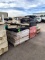 3 PALLETS OF ASSORTED MERCHANDISERS AND TABLES