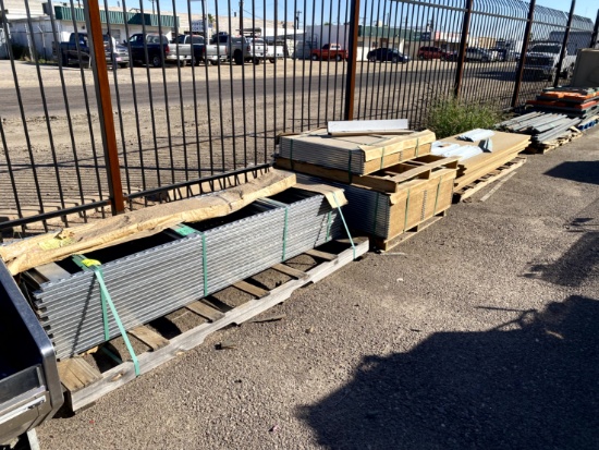 GROUP OF WIDE SPAN RACKING