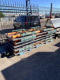 SEVEN SECTIONS OF PALLET RACKING