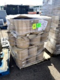 PALLET OF PAPER PACKING ROLLS