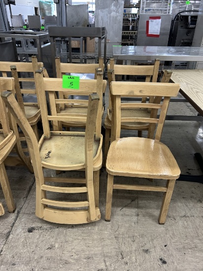 WOODEN CHAIRS