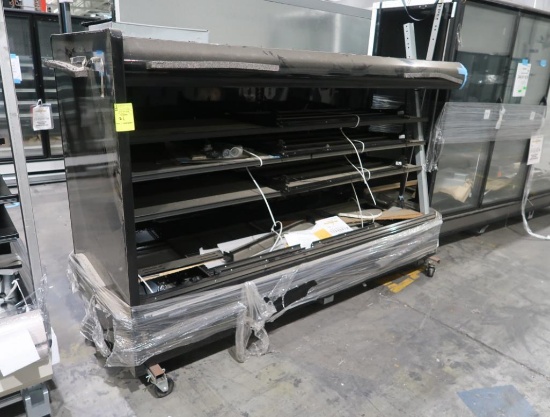 Hill Phoenix low profile multideck refrigerated case, 8' case