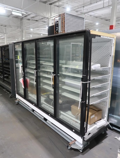 Hill Phoenix low temp glass door reach-in case, self-contained, sold by the door (4)