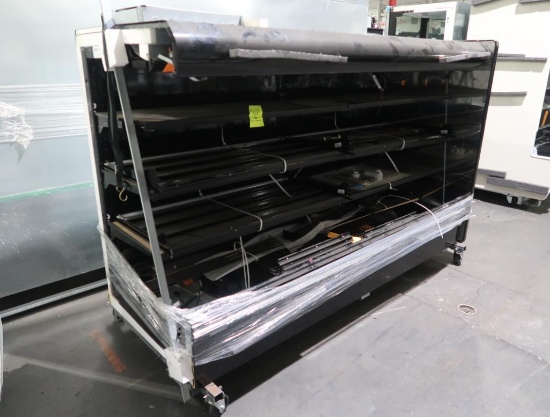 Hill Phoenix low profile multideck refrigerated case, 8' case